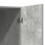 Armario de lavadora gris hormigón 70,5x71,5x91,5 cm