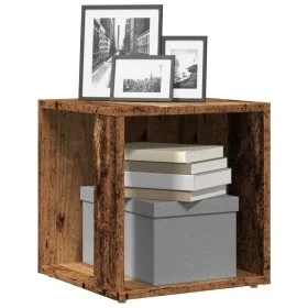 Mesa auxiliar de madera de ingeniería envejecida 33x33x34 cm by , Side tables - Ref: Foro24-856716, Price: 28,48 €, Discount: %