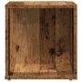 Mesa auxiliar de madera de ingeniería envejecida 33x33x34 cm de , Mesas auxiliares - Ref: Foro24-856716, Precio: 28,48 €, Des...