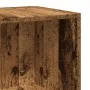 Mesa auxiliar de madera de ingeniería envejecida 33x33x34 cm de , Mesas auxiliares - Ref: Foro24-856716, Precio: 28,48 €, Des...