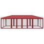 Carpa para fiestas con 12 paredes de malla HDPE rojo 8x4 m von , Zelte - Ref: Foro24-4010075, Preis: 211,17 €, Rabatt: %