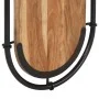 Percheros de pared con 4 ganchos 2 uds madera maciza de acacia by , Hat and coat racks - Ref: Foro24-4013504, Price: 102,80 €...
