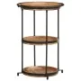 Mesa auxiliar madera maciza de acacia Ø55x83 cm by , Side tables - Ref: Foro24-4013510, Price: 91,42 €, Discount: %