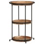 Mesa auxiliar madera maciza de acacia Ø55x83 cm von , Seitentische - Ref: Foro24-4013510, Preis: 71,90 €, Rabatt: %