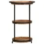 Mesa auxiliar madera maciza de acacia Ø55x83 cm by , Side tables - Ref: Foro24-4013510, Price: 91,42 €, Discount: %