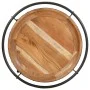 Mesa auxiliar madera maciza de acacia Ø55x83 cm by , Side tables - Ref: Foro24-4013510, Price: 91,42 €, Discount: %
