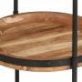 Mesa auxiliar madera maciza de acacia Ø55x83 cm by , Side tables - Ref: Foro24-4013510, Price: 91,42 €, Discount: %