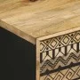 Mesitas de noche 2 uds madera mango rugosa negro 40x33,5x46 cm de , Mesitas de noche - Ref: Foro24-4018625, Precio: 69,74 €, ...