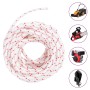Cordón de arranque nailon blanco y rojo Ø5 mm 10 m von , Seile und Metallschnüre - Ref: Foro24-4100613, Preis: 9,20 €, Rabatt: %