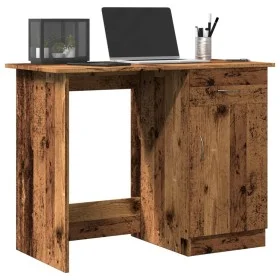 Escritorio de madera de ingeniería envejecida 100x50x76 cm de , Escritorios - Ref: Foro24-855954, Precio: 82,92 €, Descuento: %