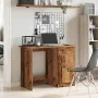 Escritorio de madera de ingeniería envejecida 100x50x76 cm by , Desks - Ref: Foro24-855954, Price: 84,17 €, Discount: %