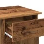 Escritorio de madera de ingeniería envejecida 100x50x76 cm by , Desks - Ref: Foro24-855954, Price: 84,17 €, Discount: %