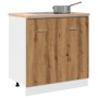 Armario bajo fregadero madera roble artisan 80x46x81,5 cm von , Küchenschränke - Ref: Foro24-856078, Preis: 74,95 €, Rabatt: %