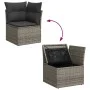 Set de sofás de jardín y cojines 8 piezas ratán sintético gris von , Gartensets - Ref: Foro24-3325436, Preis: 491,16 €, Rabat...