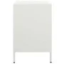 Aparador de acero laminado en frío blanco 68x39x58,5 cm de , Aparadores - Ref: Foro24-851297, Precio: 82,75 €, Descuento: %