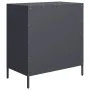 Aparador de acero laminado en frío antracita 68x39x73,5 cm de , Aparadores - Ref: Foro24-851288, Precio: 95,72 €, Descuento: %