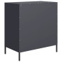 Aparador de acero laminado en frío antracita 68x39x73,5 cm by , Sideboards - Ref: Foro24-851288, Price: 97,22 €, Discount: %