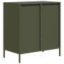 Aparador de acero laminado en frío verde oliva 68x39x73,5 cm von , Sideboards - Ref: Foro24-851260, Preis: 101,11 €, Rabatt: %