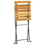 Folding terrace bistro chairs 4 units solid acacia wood by vidaXL, Garden chairs - Ref: Foro24-313161, Price: 162,84 €, Disco...