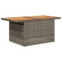 Set de sofás de jardín 11 pzas y cojines ratán sintético gris von , Gartensets - Ref: Foro24-3326979, Preis: 711,42 €, Rabatt: %