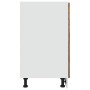 Armario inferior cajón cocina madera envejecida 50x46x81,5 cm von , Küchenschränke - Ref: Foro24-856086, Preis: 91,00 €, Raba...