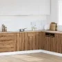 Armario inferior cajón madera roble artisan 40x46x81,5 cm by , Kitchen cabinets - Ref: Foro24-856084, Price: 74,25 €, Discoun...