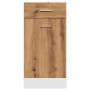 Armario inferior cajón madera roble artisan 40x46x81,5 cm von , Küchenschränke - Ref: Foro24-856084, Preis: 76,23 €, Rabatt: %