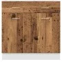Armario inferior cajón madera envejecida 80x46x81,5 cm von , Küchenschränke - Ref: Foro24-856092, Preis: 107,18 €, Rabatt: %