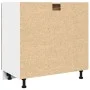 Armario inferior cajón madera envejecida 80x46x81,5 cm von , Küchenschränke - Ref: Foro24-856092, Preis: 107,18 €, Rabatt: %