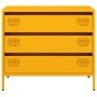 Aparador acero laminado en frío amarillo mostaza 68x39x58,5 cm von , Sideboards - Ref: Foro24-851295, Preis: 112,60 €, Rabatt: %