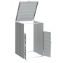 Cobertizo de contenedor de basura acero gris 72x81x115 cm von , Halterungen für Abfallbehälter - Ref: Foro24-4006172, Preis: ...