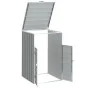 Cobertizo de contenedor de basura acero gris 72x81x115 cm von , Halterungen für Abfallbehälter - Ref: Foro24-4006172, Preis: ...