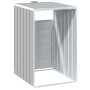 Cobertizo de contenedor de basura acero gris 72x81x115 cm von , Halterungen für Abfallbehälter - Ref: Foro24-4006172, Preis: ...