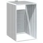 Cobertizo de contenedor de basura acero gris 72x81x115 cm von , Halterungen für Abfallbehälter - Ref: Foro24-4006172, Preis: ...