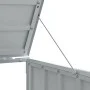 Cobertizo de contenedor de basura acero gris 72x81x115 cm von , Halterungen für Abfallbehälter - Ref: Foro24-4006172, Preis: ...