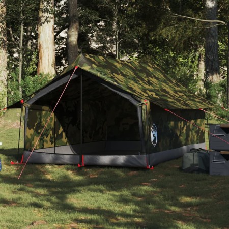 Tienda de campaña para 2 personas impermeable camuflaje by , tents - Ref: Foro24-4009623, Price: 78,69 €, Discount: %
