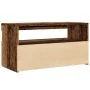 Muebles de TV con luces LED 2 uds madera ingeniería envejecida de , Muebles TV - Ref: Foro24-856316, Precio: 83,76 €, Descuen...