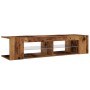 Mueble TV luces LED madera ingeniería envejecida 135x39x30 cm von , TV-Möbel - Ref: Foro24-856323, Preis: 78,92 €, Rabatt: %