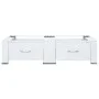 Soporte pedestal doble para lavadora con cajones blanco by , Accessories for washing machines and dryers - Ref: Foro24-400986...