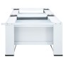 Soporte pedestal doble para lavadora con cajones blanco von , Zubehör für Waschmaschinen und Trockner - Ref: Foro24-4009869, ...