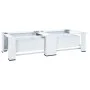 Soporte pedestal doble para lavadora con cajones blanco by , Accessories for washing machines and dryers - Ref: Foro24-400986...