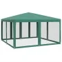 Carpa para fiestas con 8 paredes de malla HDPE verde 4x4 m by , tents - Ref: Foro24-4010063, Price: 130,15 €, Discount: %