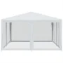 Carpa para fiestas con 8 paredes de malla HDPE blanco 4x4 m by , tents - Ref: Foro24-4010061, Price: 129,80 €, Discount: %