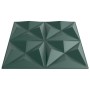 Paneles de pared 48 uds XPS origami verde 50x50 cm 12 m² von , Wandverkleidung - Ref: Foro24-4100067, Preis: 120,92 €, Rabatt: %