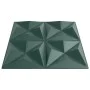 Paneles de pared 48 uds XPS origami verde 50x50 cm 12 m² de , Recubrimiento de paredes - Ref: Foro24-4100067, Precio: 119,16 ...