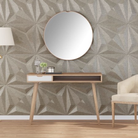Paneles de pared 48 uds XPS estrella Beton 50x50 cm 12 m² de , Recubrimiento de paredes - Ref: Foro24-4100073, Precio: 118,53...