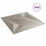 Paneles de pared 48 uds XPS estrella Beton 50x50 cm 12 m² de , Recubrimiento de paredes - Ref: Foro24-4100073, Precio: 116,67...