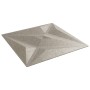 Paneles de pared 48 uds XPS estrella Beton 50x50 cm 12 m² de , Recubrimiento de paredes - Ref: Foro24-4100073, Precio: 118,53...