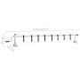 Enrollacobertor de piscina con base de plástico by vidaXL, Pool and spa accessories - Ref: Foro24-93178, Price: 157,12 €, Dis...