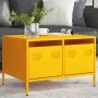 Mueble TV acero laminado en frío amarillo mostaza 68x50x43,5 cm by , TV Furniture - Ref: Foro24-851241, Price: 80,39 €, Disco...